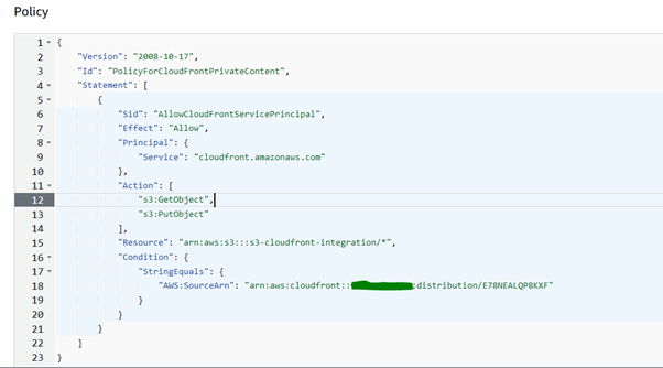 Accessing S3 content using CloudFront Signed URL